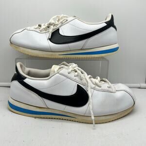 Nike Shoes Mens 10.5 Cortez '23 White Black Photo Blue Sneakers DM4044-100